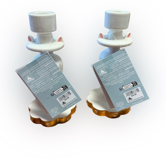 Disney Aristocats Candle Holders – Duchess Design by Ann Shen (Set of 2) |NWT - Picture 6 of 7